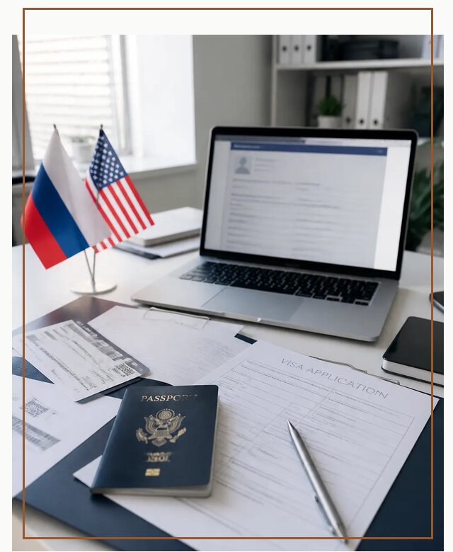 Оформление визы в США для туристов и бизнеса в Химках