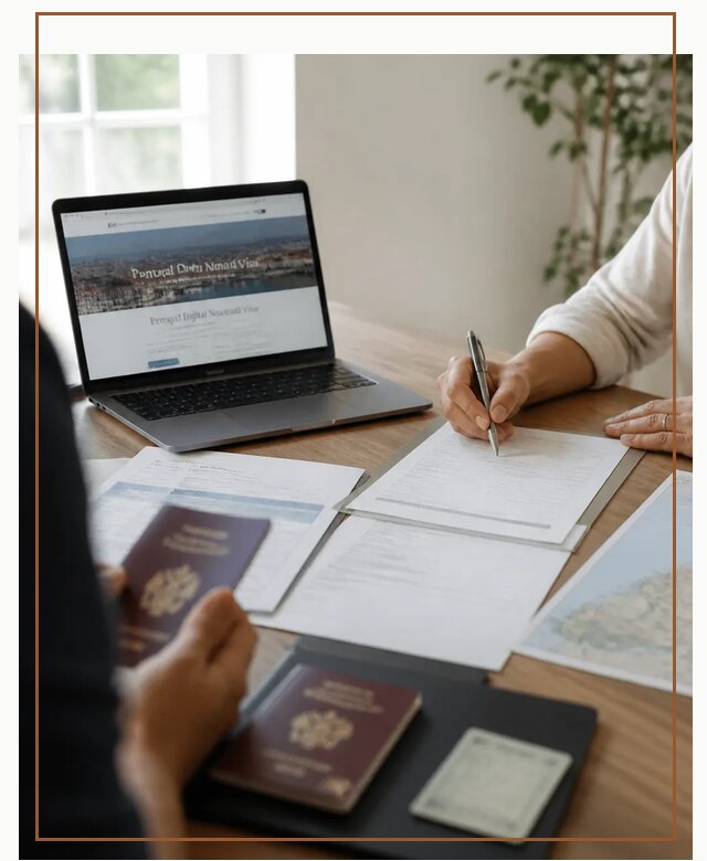 Оформление Digital Nomad и ВНЖ Португалии в Химках