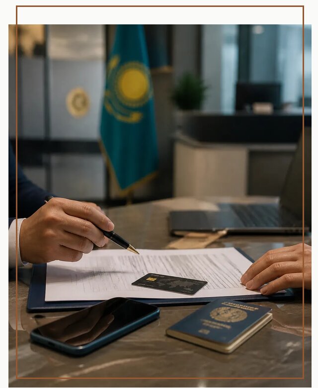 Открытие счета и банковской карты в Казахстане в Химках